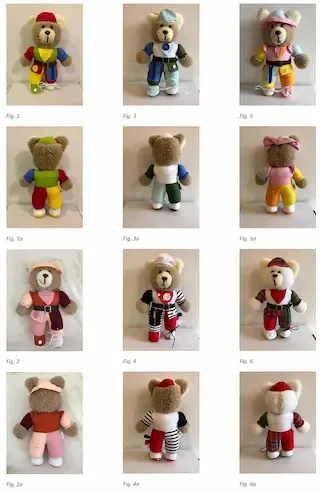 Przykład wzoru przemysłowego - zabawki