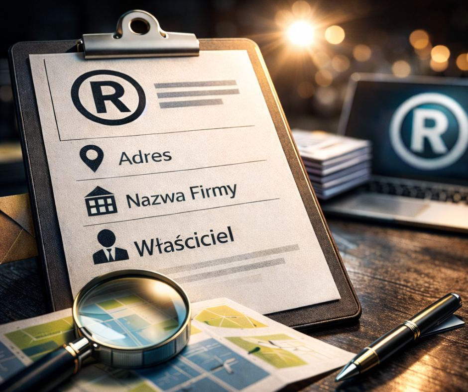 Aktualizacja danych znaku towarowego - adres, nazwa firmy, właściciel