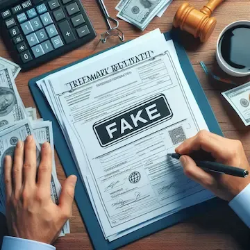 fałszywe faktury
