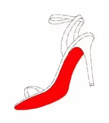 podeszwa marki Louboutin