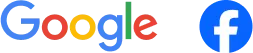 Logo Google i Facebook